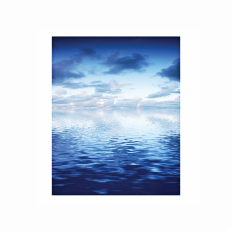 Πίνακας σε καμβά με Θάλασσα Μπλε ορίζοντας